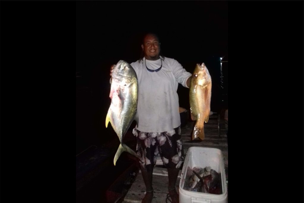 Night Fishing only at BelizeUniqueSeaAdventures Tour Guide